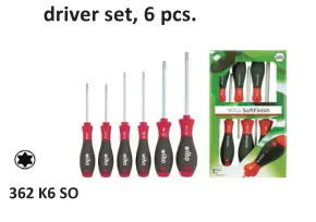 Hand Tools  WIHA SoftFinish Screwdriver Set - 362 K6 SO 1 all_wiha_326k6so