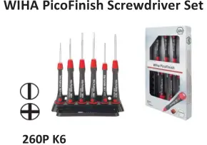 Hand Tools  WIHA PicoFinish Screwdriver - 260P K6 1 all_wiha_discontinue_260p_k6