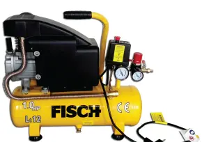 Air Compressor & Spray Gun FISCH CM8112 - Portable Air Compressor 1 HP (1 PK) 1 fisch_air_compressor_1_pk