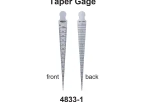 Measuring Tools and Instruments  Taper Gage - (4833-1) 1 taper_gage_4833_1